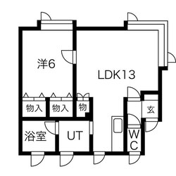 ボヌール10の物件間取画像